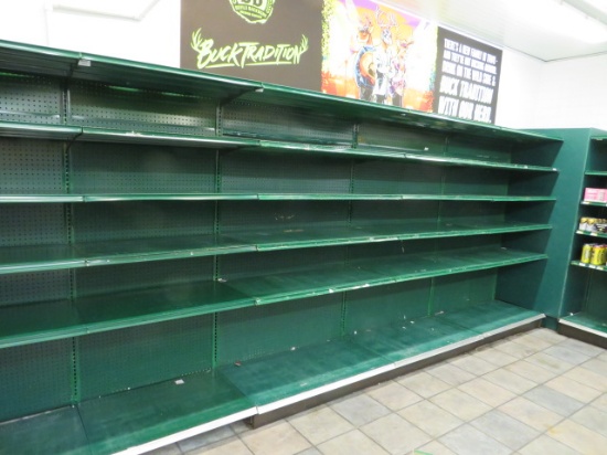 MADIX WALL SHELVING 84IN TALL 22/24 - 49FT RUN - SOLD BY THE FOOT