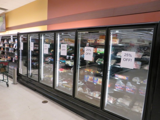 HILL/PHOENIX ORZ FREEZER DOORS '07 - SOLD BY THE DOOR