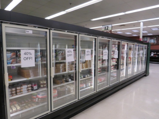 HILL/PHOENIX ORZ FREEZER DOORS '00 - SOLD BY THE DOOR