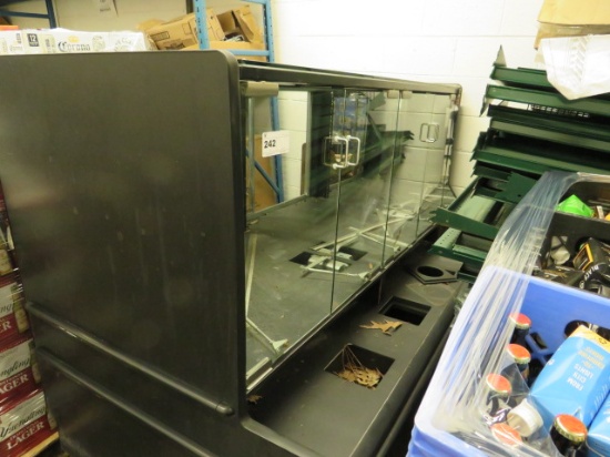 6FT 4-DOOR DRY BAKERY CASE - NO SHELVES