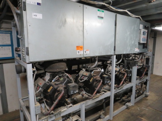 2016 HILL/PHOENIX COMPRESSOR RACK A - 31HP R407 460V LOW-TEMP EMERSON E2 CONTROL PANEL