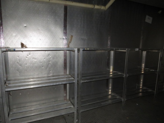 20X48 ALUMINUM 3-DECK COOLER RACKS
