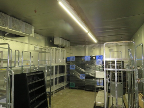 16X28 WALK-IN COOLER 10FT TALL W.A. BROWN