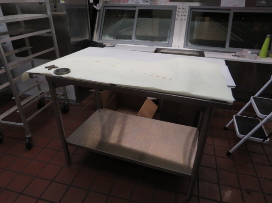 4FT POLYTOP TABLE 30IN DEEP