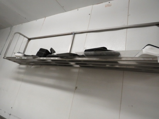 8FT S/STEEL WALL SHELF