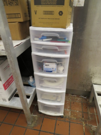 PLASTIC STORAGE DRAWERS