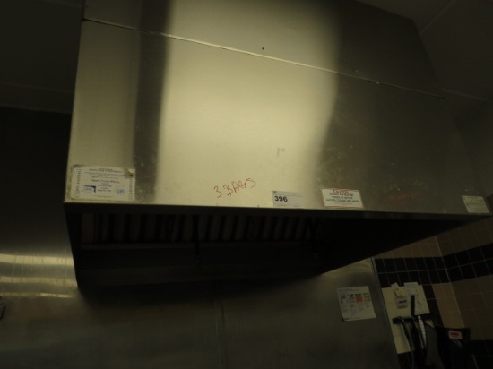 5FT S/STEEL EXHAUST HOOD 48IN DEEP - NO FANS