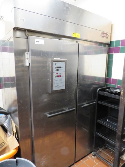 BAXTER PW2E 2-DOOR PROOFER 2-RACK CAPACITY