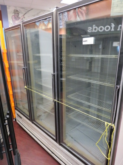 MASTER-BILT BLG-80HD SELF-CONTAINED 3-DOOR FREEZER