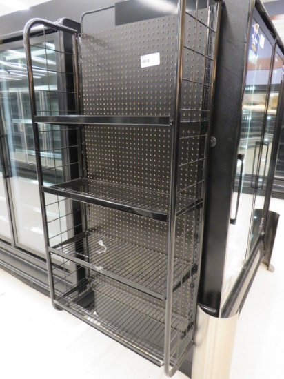 32-INCH HANGING 4-SHELF MERCHANDISERS
