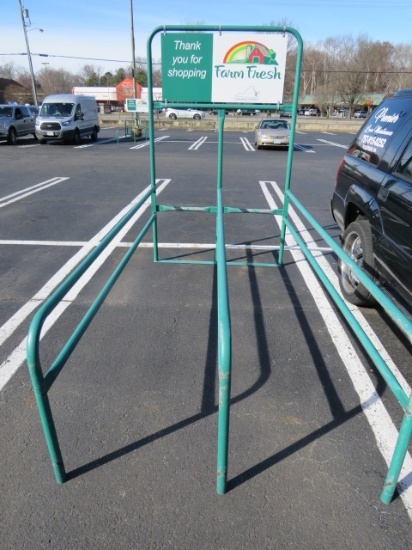 SHOPPING CART CORRALS