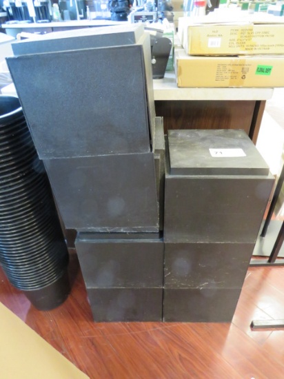 12X12 PLASTIC CUBES