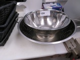 S/STEEL BOWL, STRAINER