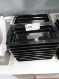 7X12 BLACK DELI TRAYS