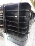 4FT BLACK SHELVING DISPLAY