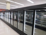 HILL/PHOENIX ONRIZ BACK TO BACK ISLAND FREEZER DOORS 2010 (4 - 10-DOOR CASES)