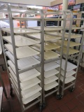 RACK WITH PLATTERS