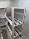 20X48 ALUMINUM 3-DECK COOLER RACKS