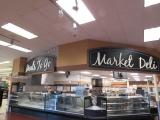 MARKET DELI, MEALS TO GO HANGING SIGNS