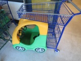 MCCUE KIDDIE SHOPPING CARTS