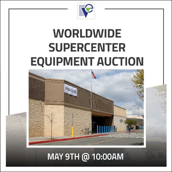 WORLDWIDE CHAIN SUPERCENTER SURPLUS EQUIPMENT SALE