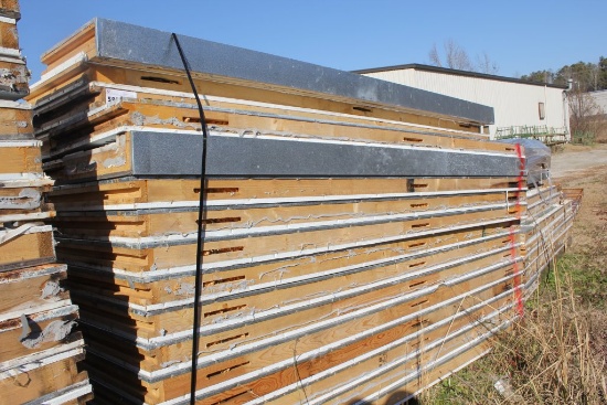 MISC. USED WALK-IN COOLER PANELS (12)4'X9' (5)2'X9'