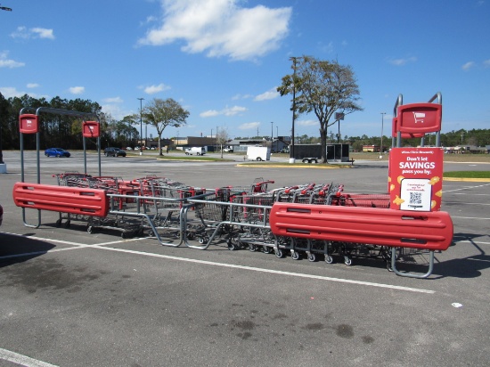 SHOPPING CART CORRALS