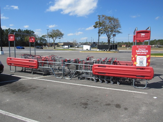 SHOPPING CART CORRALS