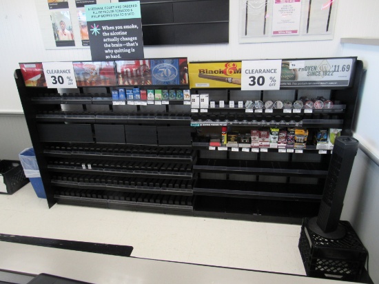 9FT CIGARETTE SHELVING