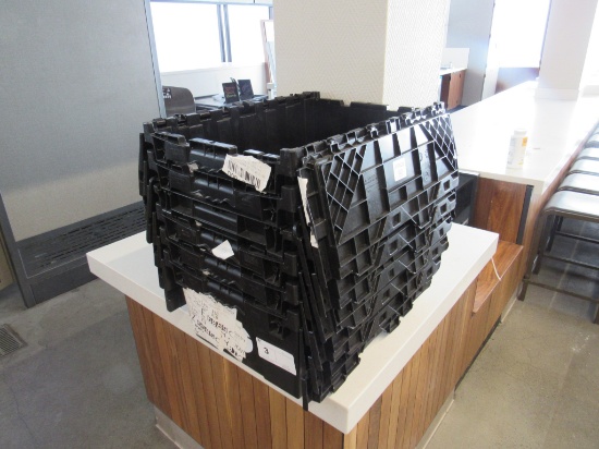 BLACK TOTE BINS
