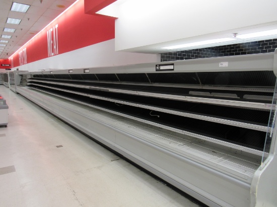 KYSOR M4A1 4-DECK MEAT CASES (2-8FT, 4-12FT) - REMOTE COOLED NO COMPRESSOR