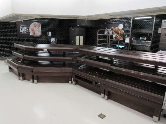 48-INCH 3-DECK BAKERY SHELVING UNITS