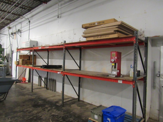8FT TALL RACKING - 36IN DEEP, 8FT BEAMS - SOLD BY THE OPENING ...