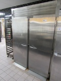 HOBART RR2-1 SELF-CONTAINED 2-DOOR ROLL-IN COOLER