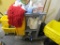 JANITOR CART W/MOP BUCKET