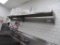 8FT S/STEEL WALL SHELF WITH POT RACK