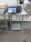 24X24 STAINLESS STEEL TABLE