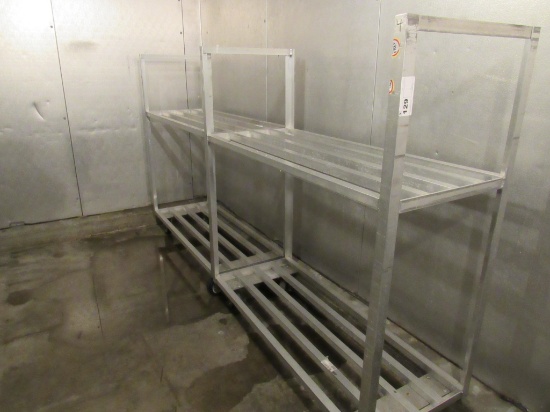 24X60 2-DECK ALUMINUM COOLER CARTS
