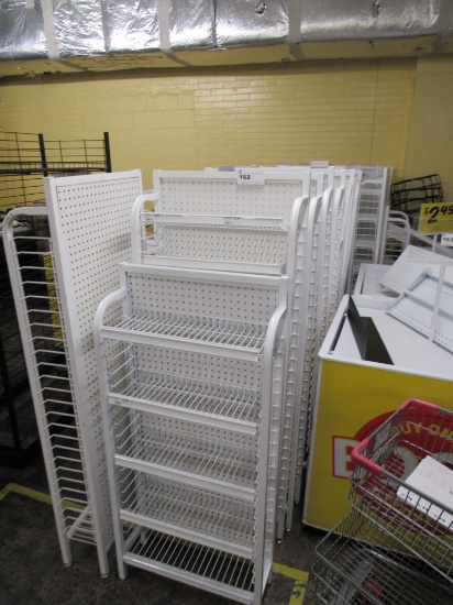 24-INCH WHITE MERCHANDISERS