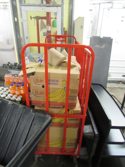 5FT RED STOCK CART