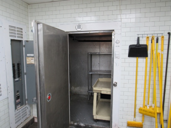 7X10 WALK-IN DELI FREEZER 8FT TALL - REMOTE NO COMPRESSOR