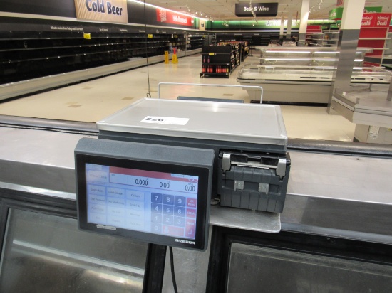2021 BIZERBA XC100 SCALE/PRINTER WITH CUSTOMER SCREEN