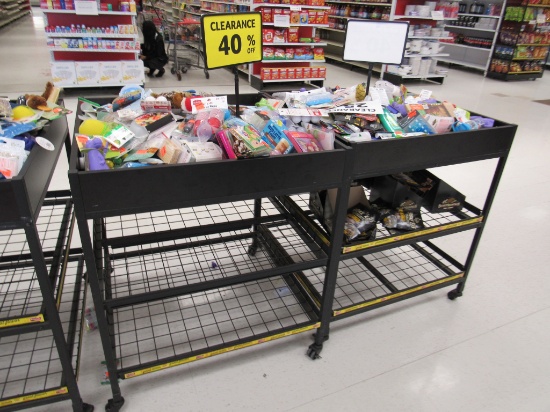 36X36 BLACK BULK BIN TABLES