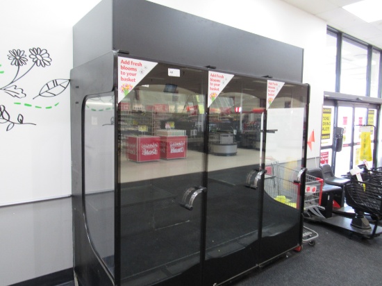 STRUCTURAL CONCEPTS F3DR SELF-CONTAINED 3-DOOR FLORAL COOLER