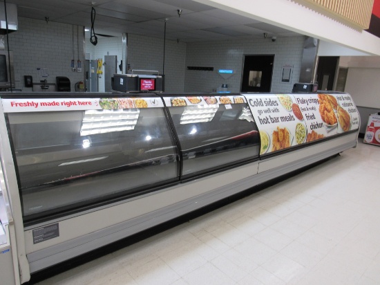 KYSOR NS39 SERVICE DELI CASES (1-8FT, 1-12FT) - REMOTE COOLED NO COMPRESSOR