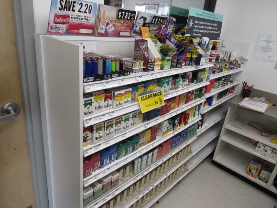 7FT CIGARETTE SHELVING