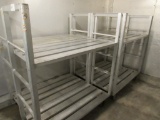 24X59 2-DECK ALUMINUM COOLER CARTS