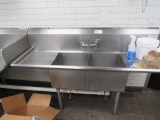 71-INCH 2-COMPARTMENT SINK