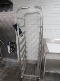 S/STEEL SHEET PAN RACK
