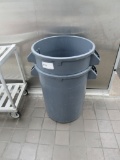 32-GALLON ROUND TRASH CANS